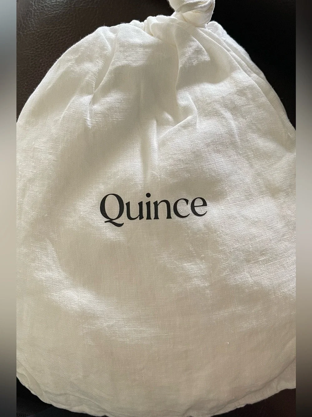 NWT Quince European Linen Sham Set, King (White)